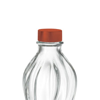 Side view of Aqua Replacement Lid, Red (Fits 25.25 oz. & 33.75 oz. Bottles)