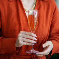 Side view of Premium 8.75 oz. No. 3 Champagne Flute (Set of 6)