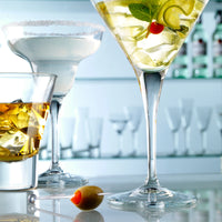 Side view of Ypsilon 11.5 oz. DOF Glasses (Set of 6)