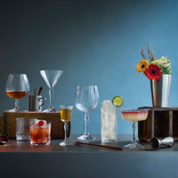 Side view of America '20s 9.25 oz. Fizz Glasses (Set of 4)