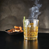 Side view of Bartender 13.25 oz. Este DOF Drinking Glasses (Set of 4)