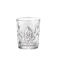 Side view of Bartender 13.25 oz. Stone DOF Drinking Glasses (Set of 4)