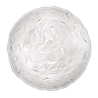 Side view of Diamond 13" Charger Plate, Clear (Set of 12)