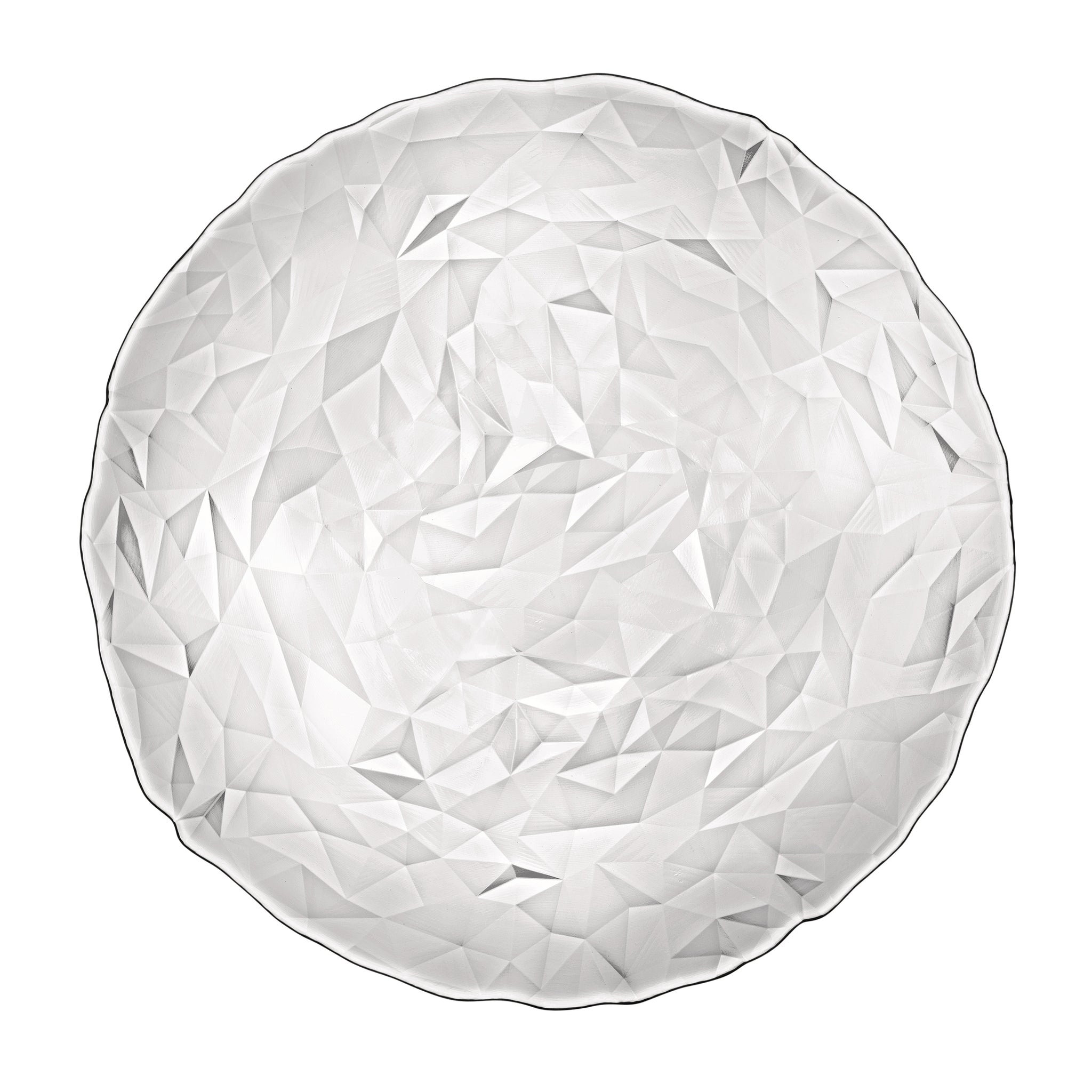 Bormioli Rocco Diamond 13" Charger Plate, Clear (Set of 12)