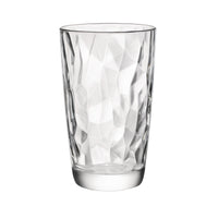 Side view of Diamond 16 oz. Cooler Drinking Glasses