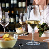 Side view of Electra 14.75 oz. Medium Wine Glasses (Set of 6)