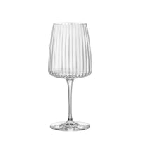 Side view of Exclusiva 18 oz. Merlot Red Wine Glasses (Set of 6)
