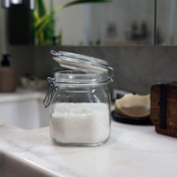 Side view of Fido 25.25 oz. Food & Canning Jar, Clear (Set of 12)