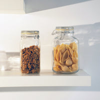 Side view of Fido 50.75 oz. Food & Canning Jar, Clear