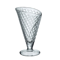 Side view of Gelato 7 oz. Ice Cream / Dessert Glasses (Set of 6)