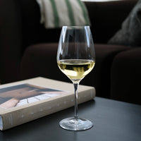 Side view of InAlto Tre Sensi 14.5 oz. Medium Wine Glasses (Set of 6)