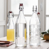 Side view of Moresca 33.75 oz. Swing Top Bottle (Set of 6)