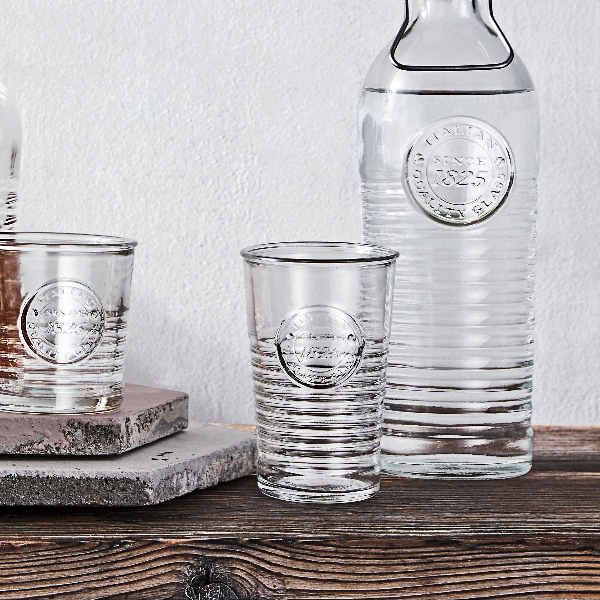 Bormioli Rocco Officina 1825 11 oz. Water Drinking Glasses (Set of 4)