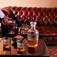 Side view of Officina 1825 33.75 oz. Whiskey Decanter (1 piece)