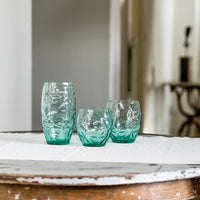 Side view of Oriente 13.5oz. Water Drinking Glasses (Set of 6)