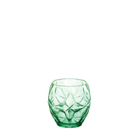 Side view of Oriente 13.5oz. Water Drinking Glasses (Set of 6)