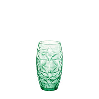 Side view of Oriente 16oz. Cooler Drinking Glasses (Set of 6)