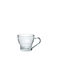 Side view of Oslo 3.5 oz. Espresso Cup with Stainless Steel Handle (Set of 4)