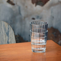 Side view of Oxford Bar 12.6 oz. DOF Drinking Glasses (Set of 6)