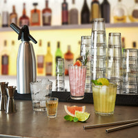 Side view of Oxford Bar 12.6 oz. DOF Drinking Glasses (Set of 6)