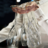 Side view of Premium 8.75 oz. No. 3 Champagne Flute (Set of 6)