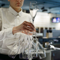Side view of Premium 8.75 oz. No. 3 Champagne Flute (Set of 6)