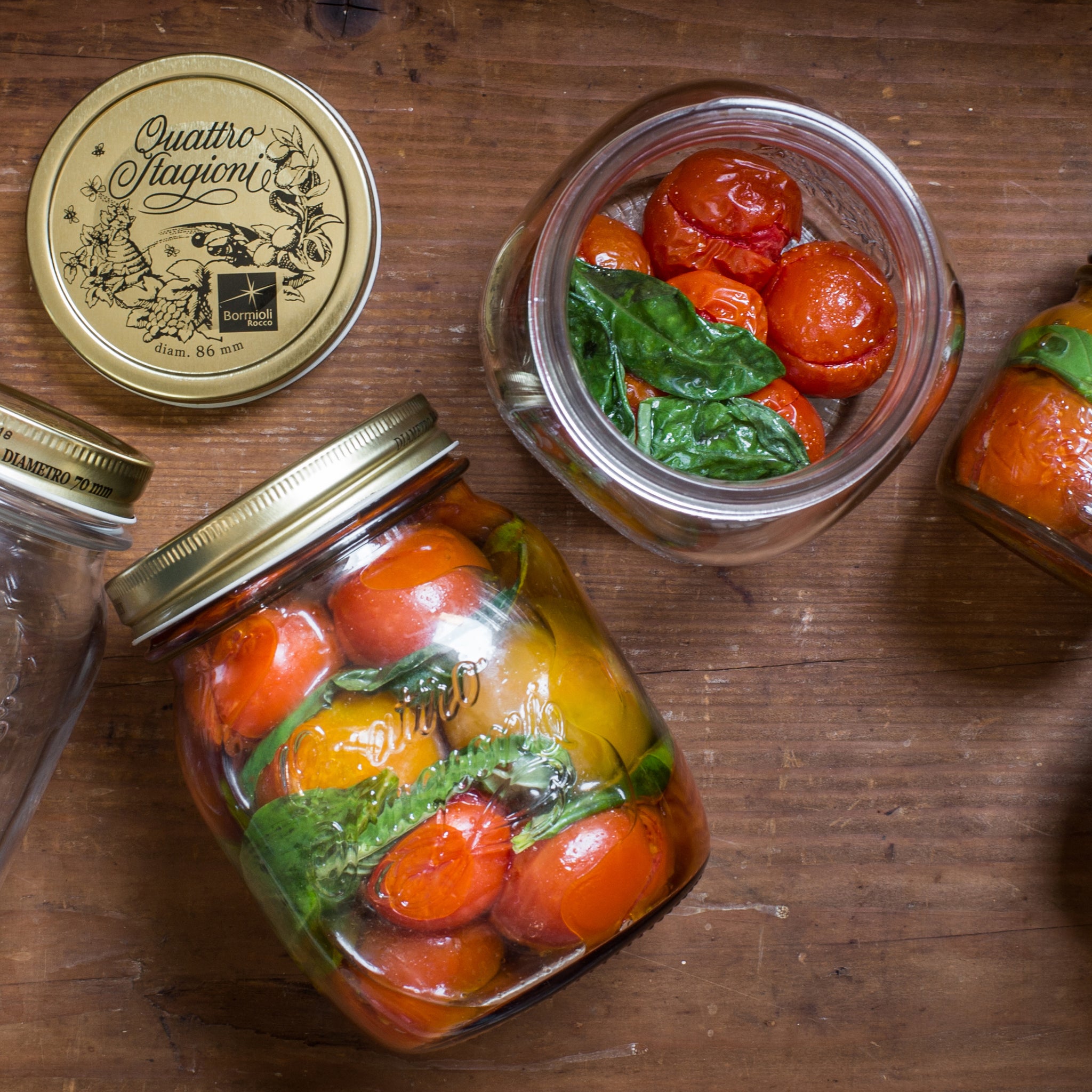 Bormioli Rocco Quattro Stagioni 23.5 oz. Canning Jar (Set of 12)