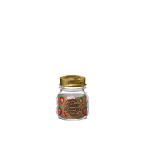 Side view of Quattro Stagioni 5 oz. Canning Jar (Set of 4)