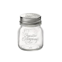 Side view of Quattro Stagioni 5 oz. Jar with Salt & Pepper Lid (Set of 2)