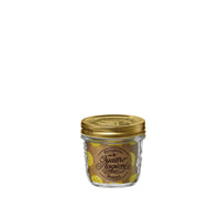 Side view of Quattro Stagioni 6.75 oz. Canning Jar Wide Mouth (Set of 4)