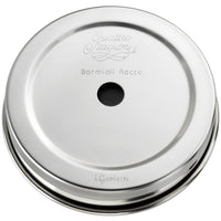 Side view of Quattro Stagioni Drink Cap, Lid Only (Fits 70mm Jar)