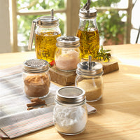 Side view of Quattro Stagioni Grater, Lid Only (Fits 70mm Jar)