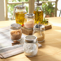 Side view of Quattro Stagioni Sieve, Lid Only (Fits 70mm Jar)