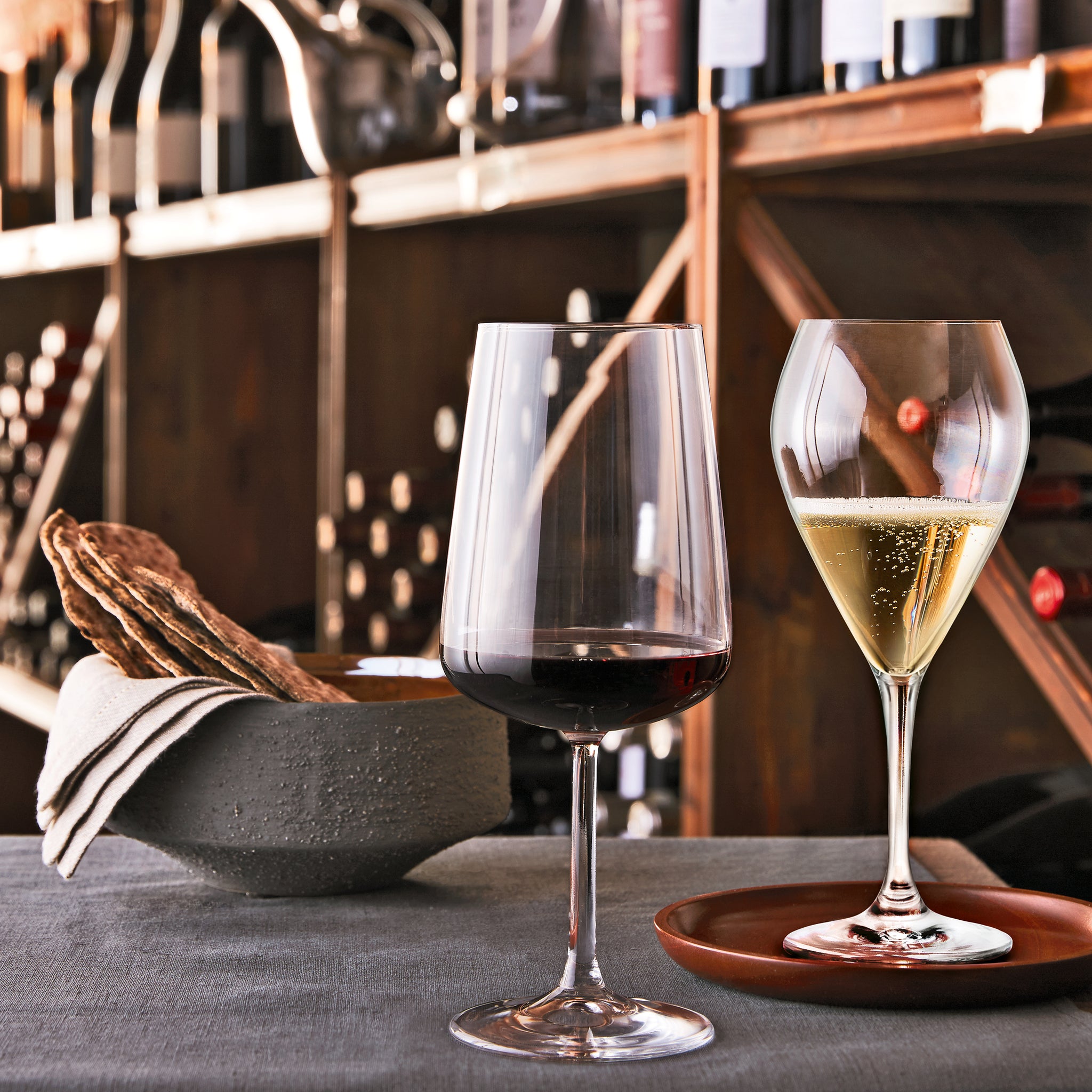 Bormioli Rocco Riserva 13.25 oz. Sparkling Wine Glasses (Set of 6)