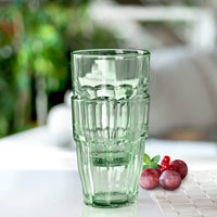 Side view of Rock Bar 12.5 oz. Beverage Stackable Drinking Glasses (Set of 6)