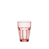 Side view of Rock Bar 12.5 oz. Beverage Stackable Drinking Glasses (Set of 6)