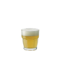 Side view of Rock Bar 7.25 oz. Juice Stackable Drinking Glasses (Set of 6)