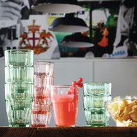 Side view of Rock Bar 9.25 oz. Rocks Stackable Drinking Glasses (Set of 6)