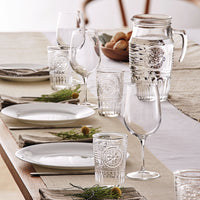 Side view of Spazio 21.5 oz. Extra Large Red Wine Glasses (Set of 4)