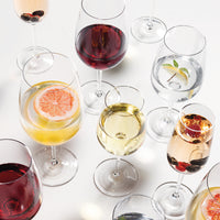 Side view of Spazio 7.25 oz. Sparkling Wine Flute (Set of 4)