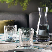 Side view of Wind 11.75 oz. DOF Drinking Glasses (Set of 6)