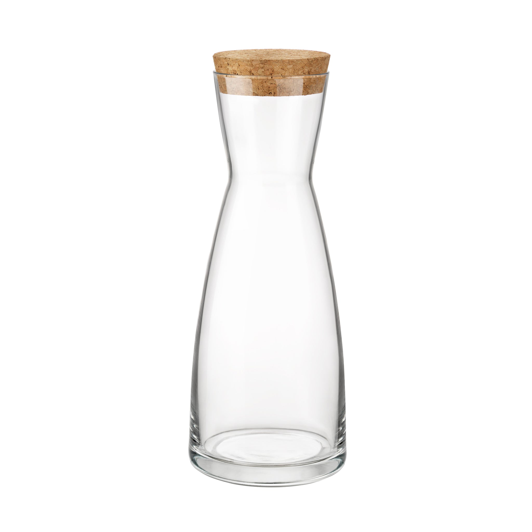 Bormioli Rocco Ypsilon 36.5 oz. Carafe with Cork Top (Set of 6)
