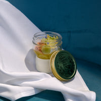 Side view of Special Edition Quattro Stagioni 9.25 oz. Stacking Jar (Set of 12)