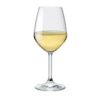 Side view of Restaurant 14.75 oz. White Wine Glasses (Set of 4)