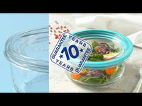 Side view of Frigoverre Future 17.25 oz. Round Food Storage Container (Set of 12)